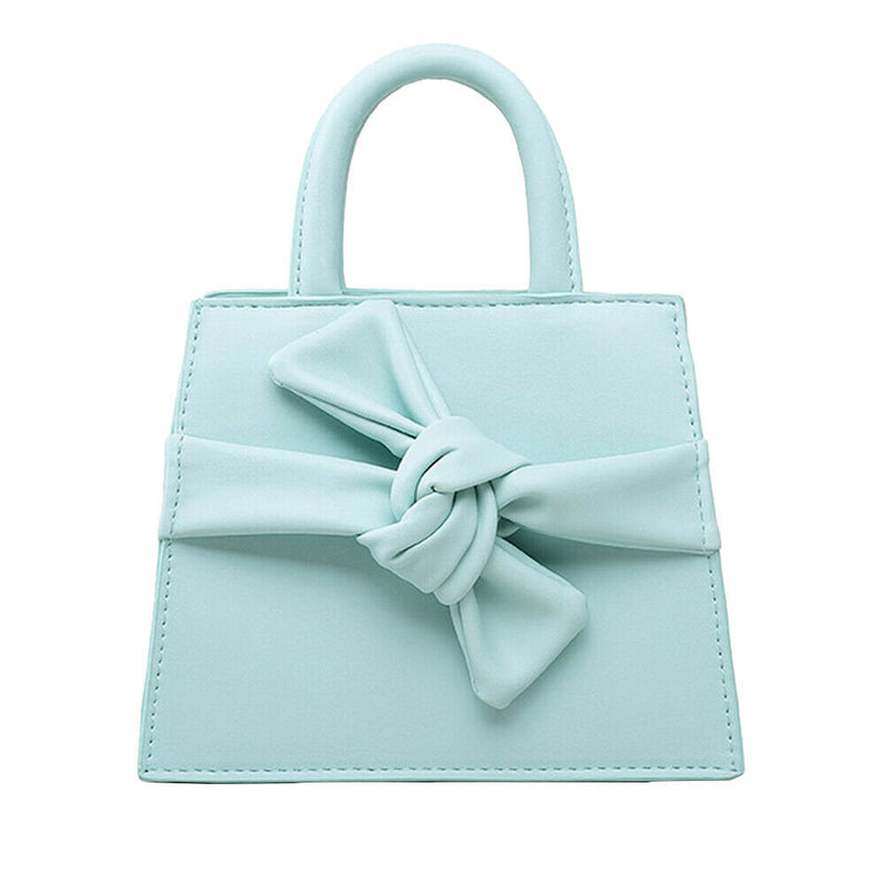 Portable Shoulder Top-handle Clutch Mini Lady PU Messenger Bag Sweet Wristlets