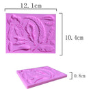 Feather Wings Fondant Cake Mould Baking Tool Chocolate Silicone Mold Craft Gw