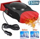 2 In 1 12 Volt Car Heating Fan Car Defogger Portable 150W With Swing-out Handle