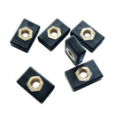 6pcs M6 Copper Nut Nutsert Nylon Hardware for Kayak Boat Mariner Trail Rail M6