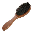 Natural Bristle Hair Brush Anti-static Wood Massage Comb Hair Styling Tool