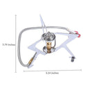 Bulin Portable Folding Camping Gas Stove Outdoor Cooking Split Burner for C