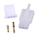 50Pair Automotive Electrical 2 3 4 6 9 Pin Connector Auto Crimp Terminal Housing