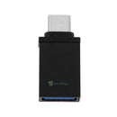 Aluminum Alloy USB3.1 Type-C to USB3.0 OTG Converter Adapter (Black) SN9F