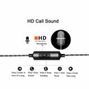 Wired Earphone Bass Heavy Dual Driver Stereo Hifi Earphones Sport Music Ear