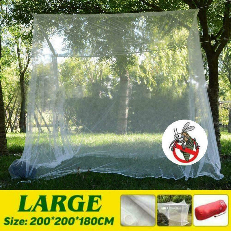 New Large Camping Mosquito Net Indoor Outdoor Insect Netting Storage Tent Y0R7