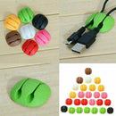 Smart Cable Drop Clips Ties Line Set Organizer Adhesive Wire Cord Holder B0 C3W7