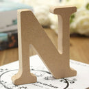 Plain Wooden Letters Plaque Alphabet Wall Crafts Home Nursery Decor THANK
