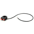7/8'' Motorcycle Bike Handlebar On Off Button Head Spot Fog Light Switch Buttonï¼