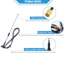1PC black gsm gprs small suction cup antenna cable 3 m rg174 magnetic base OZ,a