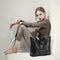 Sheepskin Retro Leather Large Capacity Handbags Shoulder Bags Womens Tote