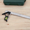 300mm(12'')Adjustable Engineer Combination Try Square Set Right Angle Ruler