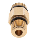 Outlet Metric Fitting M14 M14X1.5 Male to 1/4" Male NPT Pipe Gauge Adapter