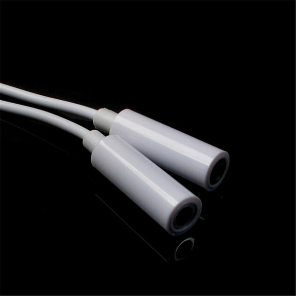 3.5mm AUX Audio Mic Splitter Cable Earphone Headphone Adapter 1Male To 2FemaleES