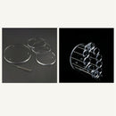 12 Round Tray Jewelry Display Rack Earrings Bracelet Necklace Display Rack
