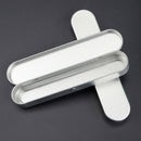 1pc metal gift rectangle Horses mouth Tin box fountain pen box Case S Hn