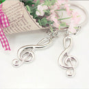 New Music Symbol Note G Treble Clef Pendant Keychain Key Chain Ring Fob AT3C