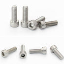200PCS M6 M8 M10 M12 Stainless Steel Metric Hex Socket Cap Head Screws B TOE