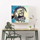 5D DIY Full Drill Diamond Painting Fox Girl Cross Stitch Mosaic Craft Kits