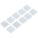 10pcs 14*14*6mm Aluminum heatsink electronic chip radiator coo IOBX