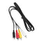 1.2m VMC-15FS A/V RCA to 10Pin Sony Port Adapter Cable for Sony Camera #gib