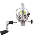 Pocket Mini 100 Spinning Reel Fishing Tackle Small Spinning Reel 4.3:1 Metal Ew
