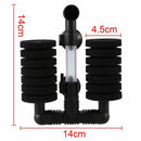 Aquarium Fish Biochemical Sponge Filter Bio Air Pump Practical Useful Tank  Z2K7
