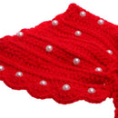 Baby Photo Props Infant Mermaid Red Crochet Knitting Costume Soft Adorable