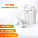 H19T TWS Wireless Blueteeth In-ear Earbud Sport Headset Earpiece Music Headphone
