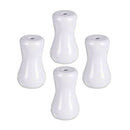 1.8mm White Braided Lift Shade Cord 55 Yards/Roll with 4x White Wood Pendant