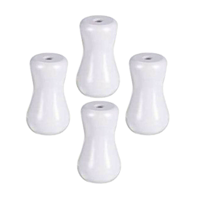 1.8mm White Braided Lift Shade Cord 55 Yards/Roll with 4x White Wood Pendant