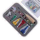 60pcs/Set Fabric Bias Binding Tape Maker Quilting Kit Binder Sewing Tool + S Gw