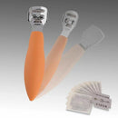 Foot File Hard Skin Remover Callus Shaver Corn Cutter Pedicure Tool + 10 Blades