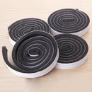 8pcs Door Window Foam Sticky Tape Strip Seal Noise Insulation Excluder Tape Roll
