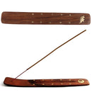Wood Incense Burner Holder Wooden Ash Catcher For Sticks Home Decoration Rac Hn