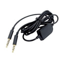 Gaming Headset Audio Cable Audio Aux Chat Cable for Astro A10A40A30A50 Headset