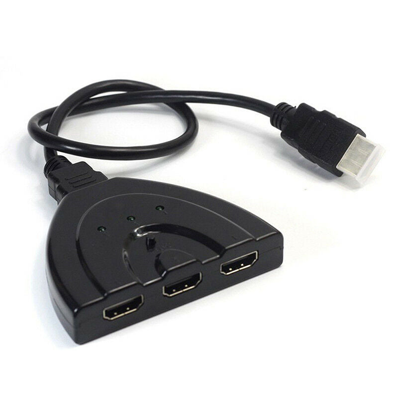 3Port HDMI 1080P 3:1Switcher Adapter for connect multiple device to 1 HDTV TV ï¼W