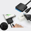 SATA to USB 3.0 2.5/3.5 HDD SSD Hard Drive Converter Cable Line Adapter