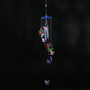 Wind chime sound tubes Butterfly Feng Shui windchimes House Decoration, Col F1L1