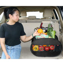 Compact Back Tote Organizer Bag Holder Pocket Storage Phone Holder Black