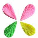 1pair leaves Petal Silicone Fondant Cake Chocolate Decor Baking Mold Tool JR