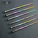 6pcs PVC Gradient Color Pro Powder Makeup Brushes Kit Eye Shadow Applicator A