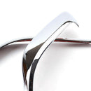 for Mazda 3 Axela 2014 2015 2016 Chrome Front Fog Light Lamp Cover Trim Fog
