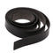 1.5cm In Width Pu Leather Trimming Strap Roll For Garment Black 2 Pieces