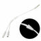 3.5mm Stereo Audio Male to 2 Female Headset Microphone Cable Y Splitter