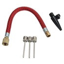 Inflate Pump Hose Adapter Needle Valve Basketball Football Air Bed Bike Tyre New