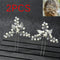 2pcs Women Hair Pins Bridal Hairpins Wedding Hair Ornaments Hair Accessories Kw