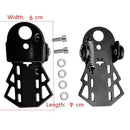 One Pair Metal Mountain Bike Rear Foot Pedal Thicken Bicycle Rear Folding P F4S6