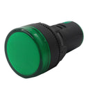 3X LED Singal Light 22mm Indicator Warning Lamp AC 12V 20mA Red Green Yellow