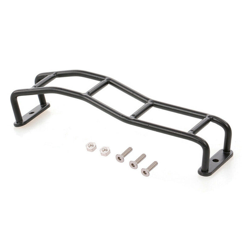 Straight/Curved Metal Ladder Stairs for 1/10 RC Tracked Vehicle SCX10 Black